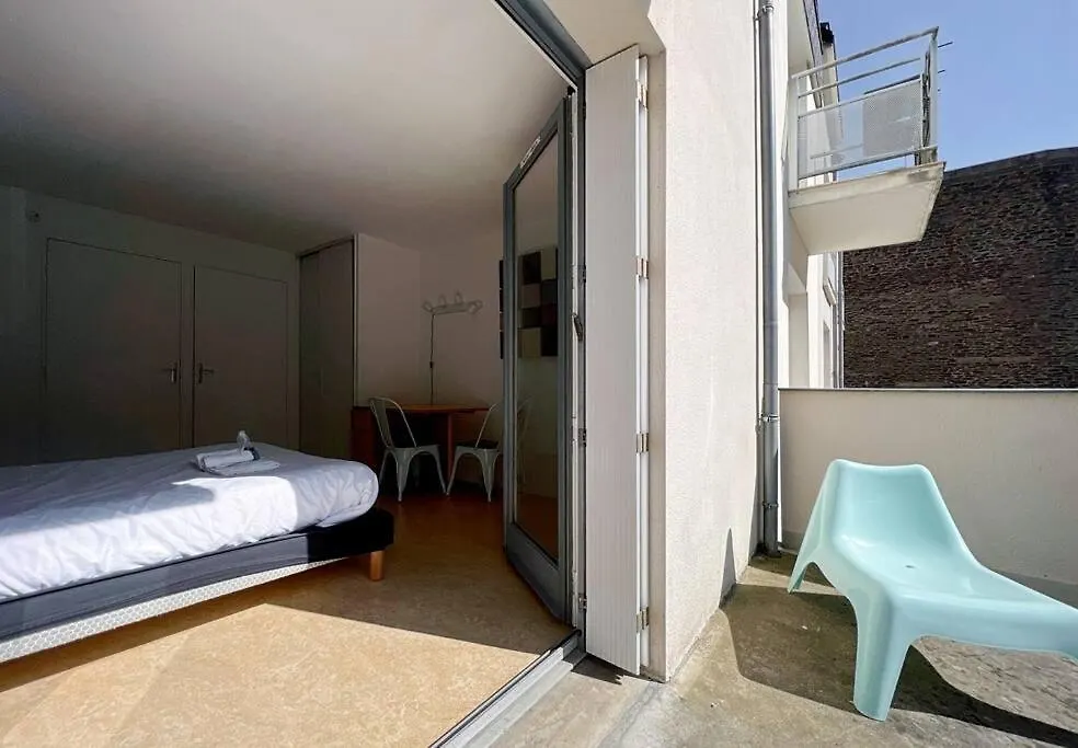 Apartment Le Pied-A-Terre - Gare - Centre-Ville Rennes France